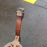 Old side table harness marble top