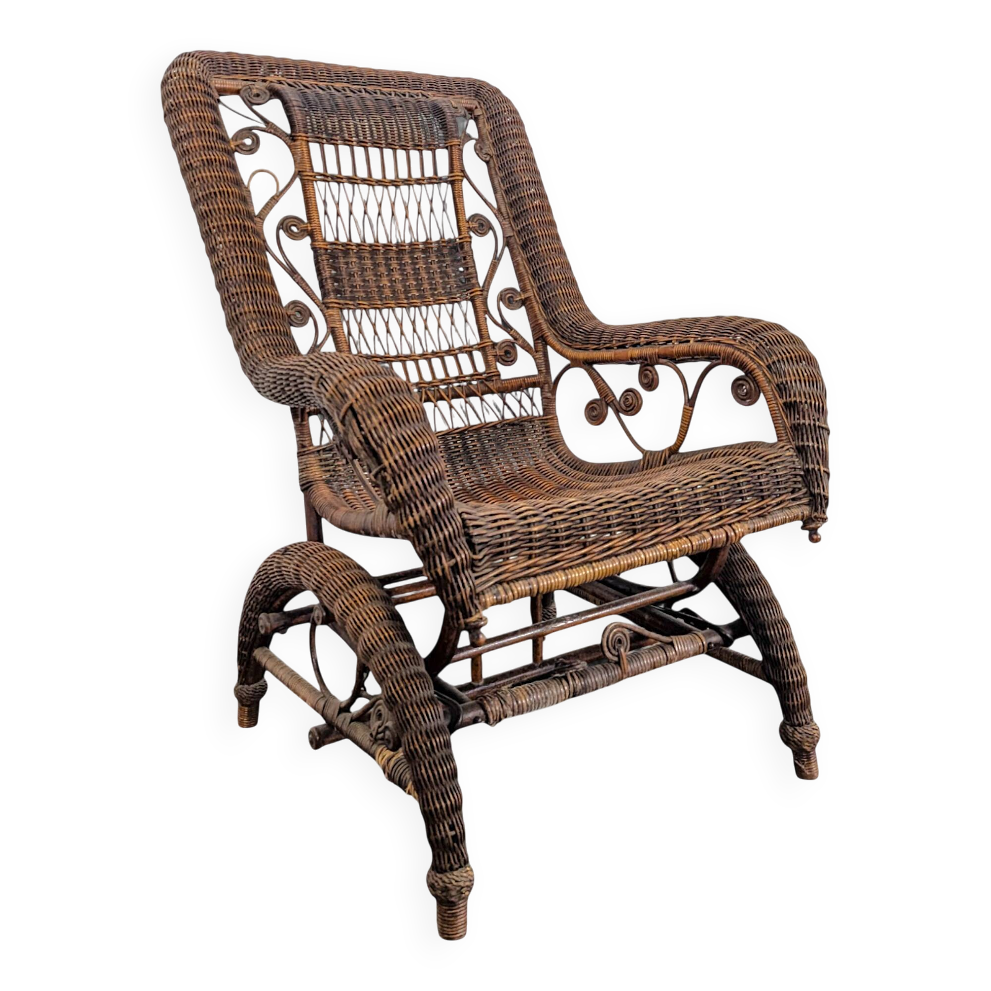 Rattan rocking chair