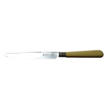 Box of 6 knives with steel blades and horn handles - "Mure"