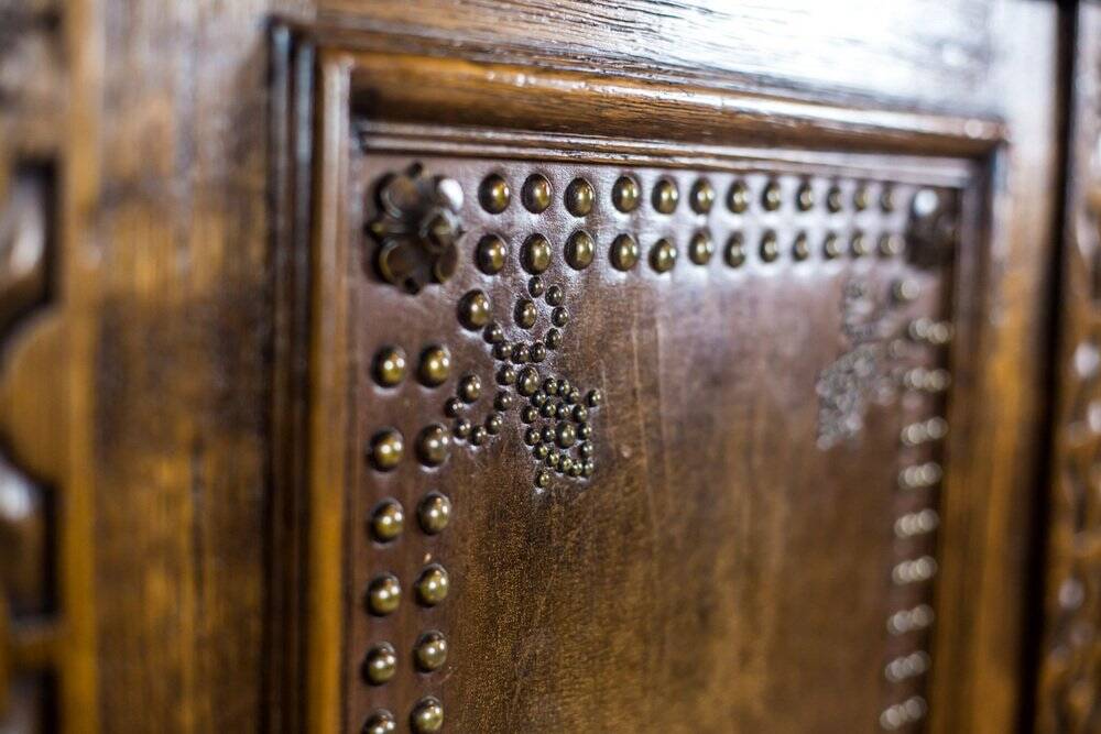 Vintage Oak Bookcase, 1940s