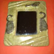 ceramic chamotte mirror 1950/1960