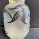 Vase F. T. Legras émaillé et peint signé