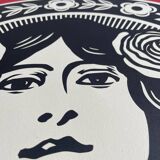 Shepard Fairey (Obey), Make art not War, signé et daté par l'artiste