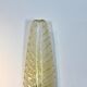 Pair of 24-carat gold flaked glass leaf appliques