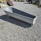 Zinc bathtub