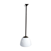 Antique opaline pendant light 1930s