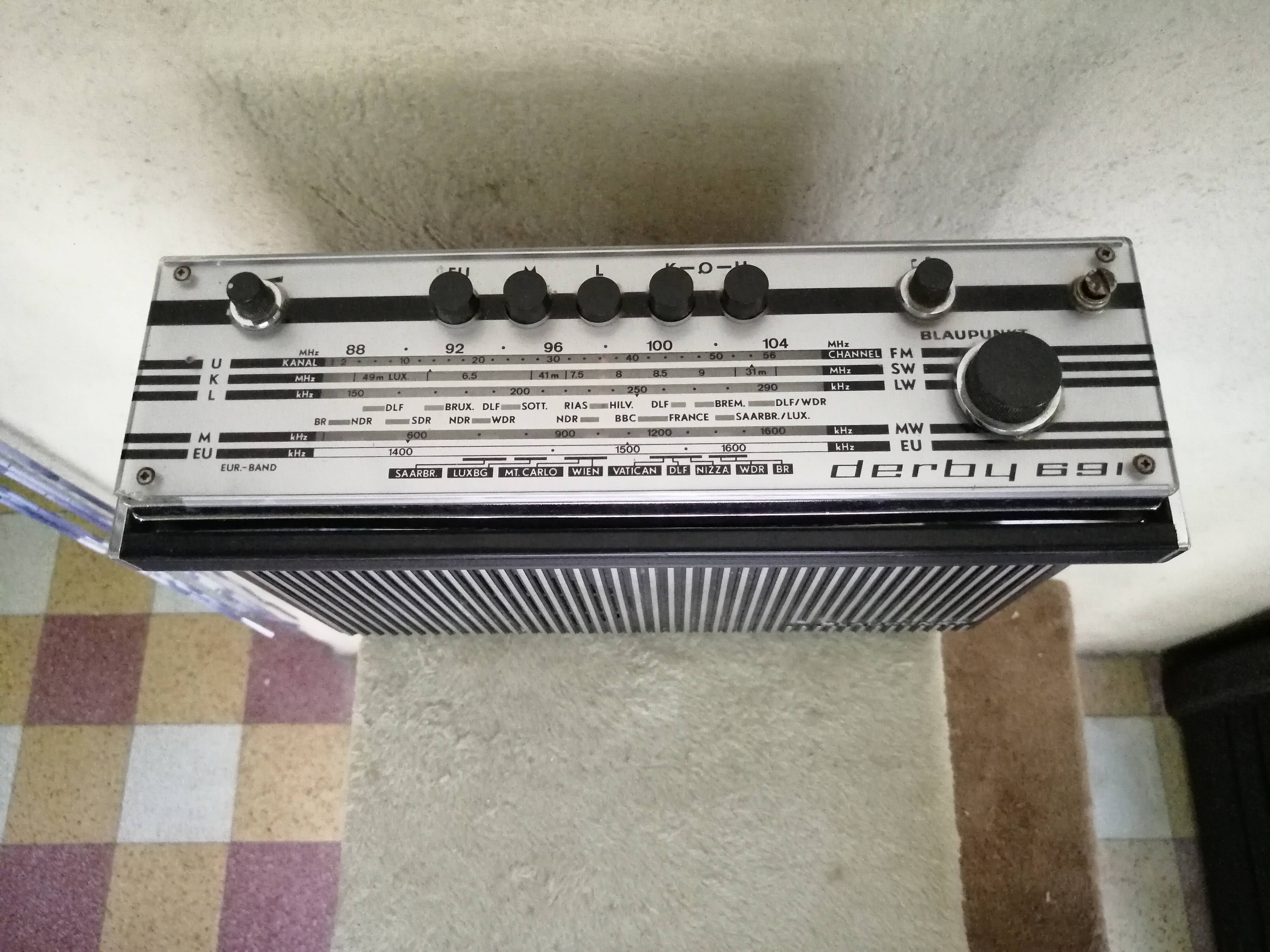 Radio transistor Blaupunkt 1969