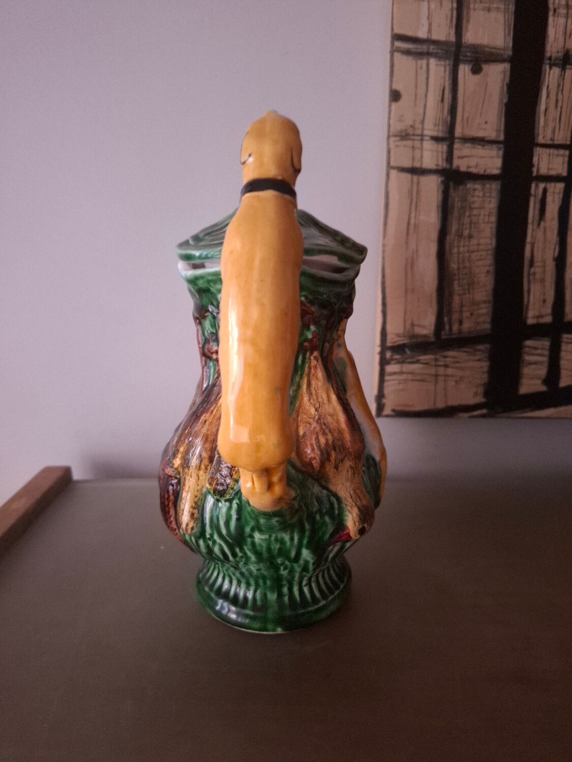 Caldas earthenware pitcher