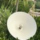 Diabolo wall lamp lunel yellow in the style of René Mathieu Guariche, star sheet metal.