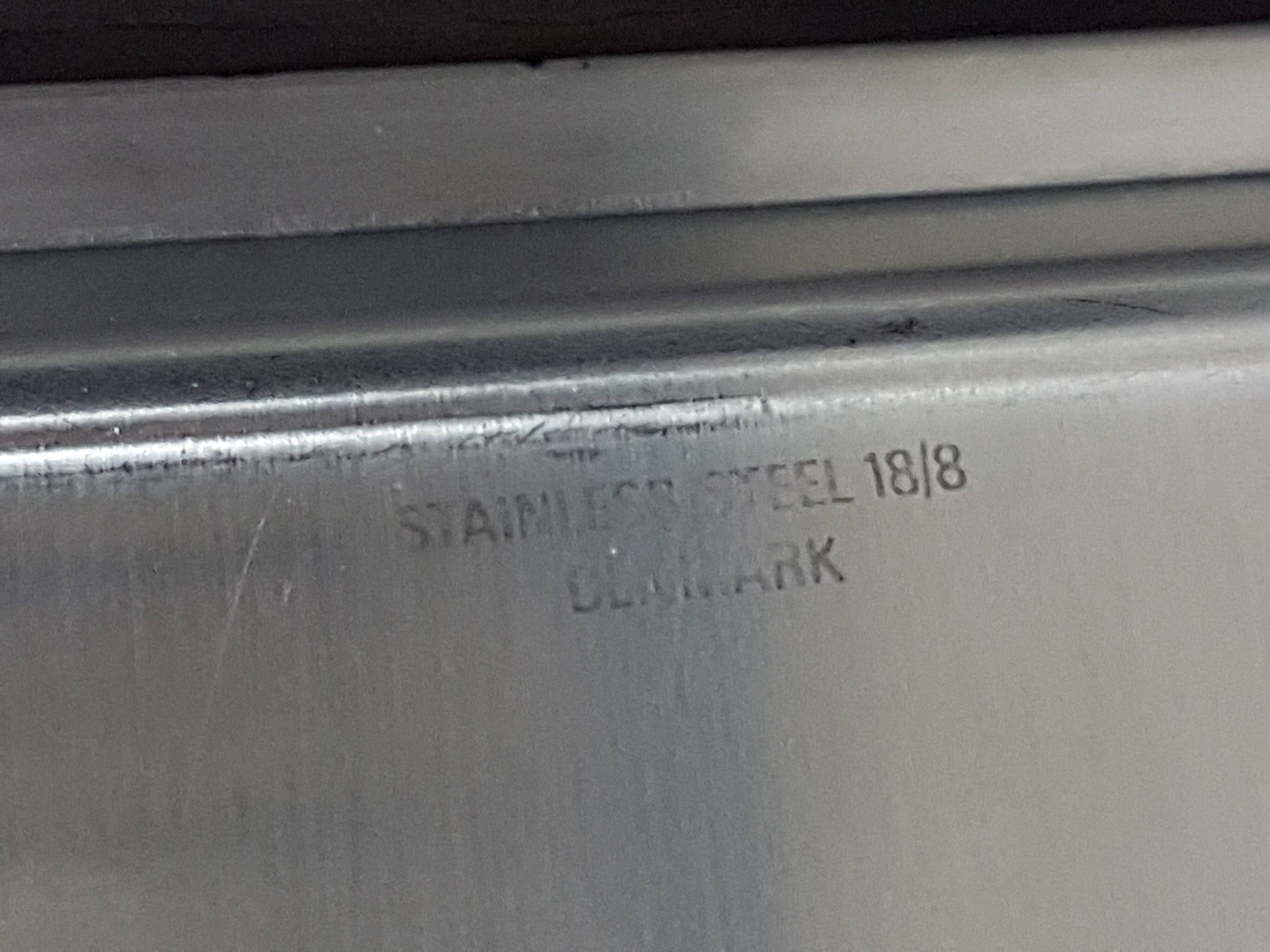 Vintage set of three trays, Denmark, 1960s.