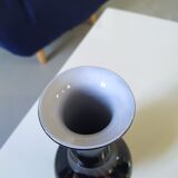 Black and golden vase