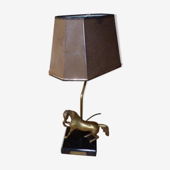 Lampe cheval vintage