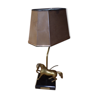 Lampe cheval vintage