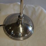 Chrome brass articulated desk lamp