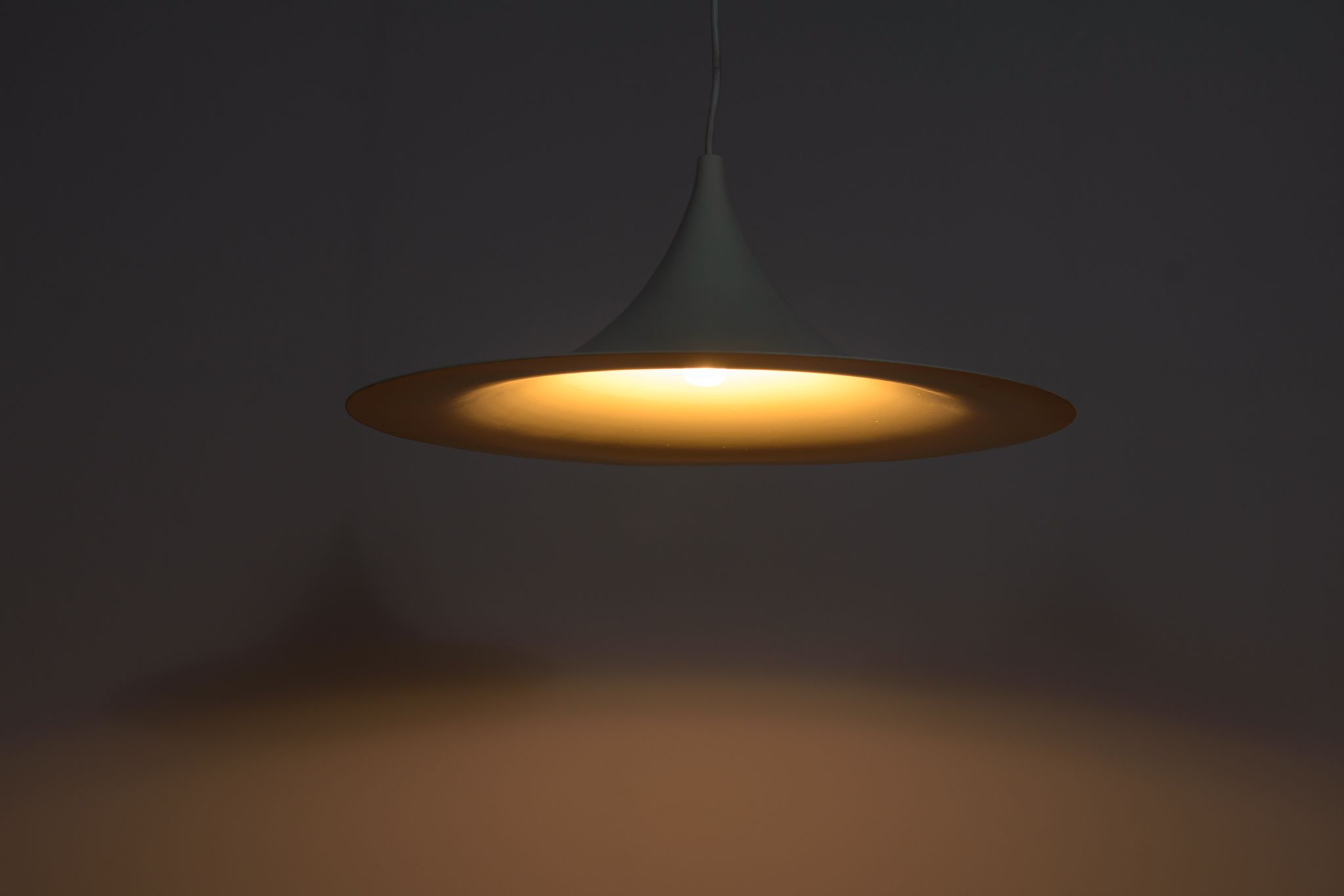 Semi Pendant Lamp by Claus Bonderup & Torsten Thorup for Fog & Mørup, 1960s