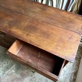 Commode anglaise Hobbs & Co 4 tiroirs en bois foncé