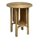 Rattan side table