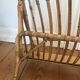 Rattan basket bed