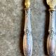 Silver and gilt fish serving cutlery no. 1