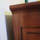Antique - chest of drawers - 4 drawers - solid wood - cherry