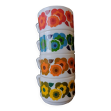 Arcopal Vintage Lotus Flowers Mugs