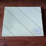 EARLY AGE baby stainless steel plate with spoon Jean Couzon Goldsmith