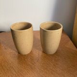 Pair of Digoin goblets
