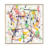 Dop of Color, Acrylic on Canvas, 70 x 73 cm