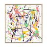 Dop of Color, Acrylique sur toile, 70 x 73 cm