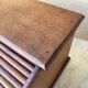 Office storage with plain curtains France JM Paillard vintage design bauhaus art deco 1900