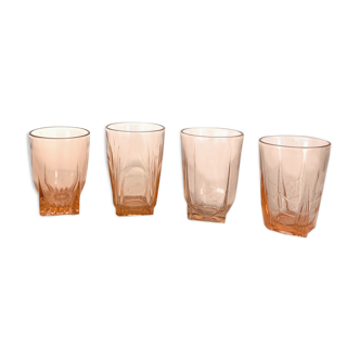 5 mismatched old glasses