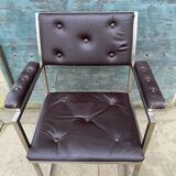 Leather armchair