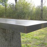 Pair of metal consoles