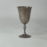 Set of 6 wine glasses, model 1808 from the American House of Reed and Barton, silver plated