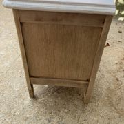 Very nice vintage heart toy chest in L. Ashley removable style.