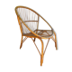 Fauteuil rotin vintage