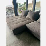 Lawrence composition sofa in two separable modules. Minotti sign LYON