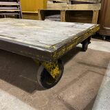 Industrial coffee table