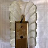 Glass foil wall lamp