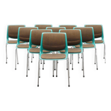 Series of 10 Bendt Winge model chairs, Nordic Products edition