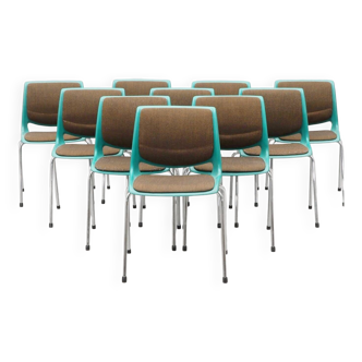 Série de 10 chaises modèle Bendt Winge, édition Nordic Products