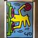 Poster Keith Haring DJ streetart 80s design Starck Sotssass