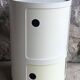 Componibili rolling bedside table by Anna Castelli for Kartell