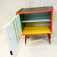 Pair of colorful bedside tables