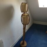 1950 rattan lamp