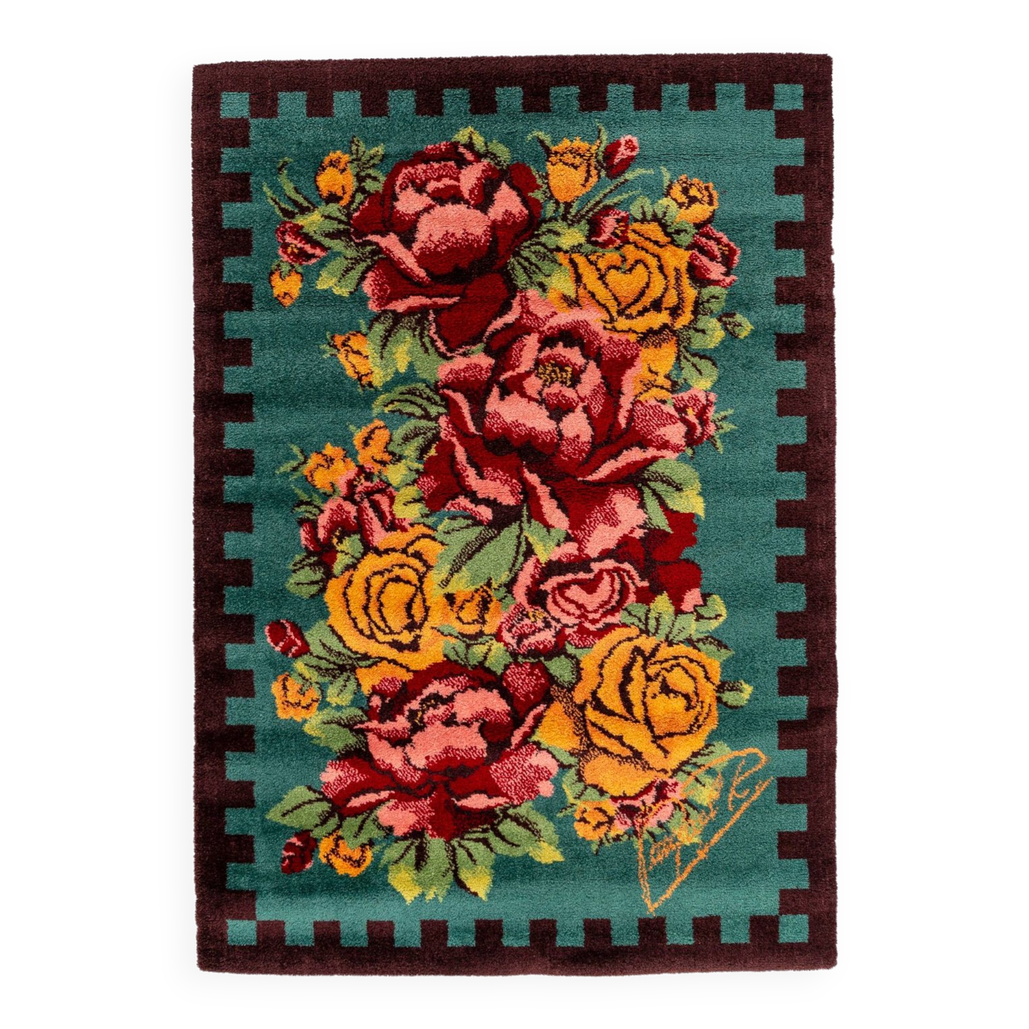 Scandinavian Modern Rug by Ege Axminster A/S, Denmark, 1980s