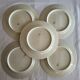 Limoges Bernardaud 5 Flat Plates in porcelain