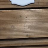 wooden changing room