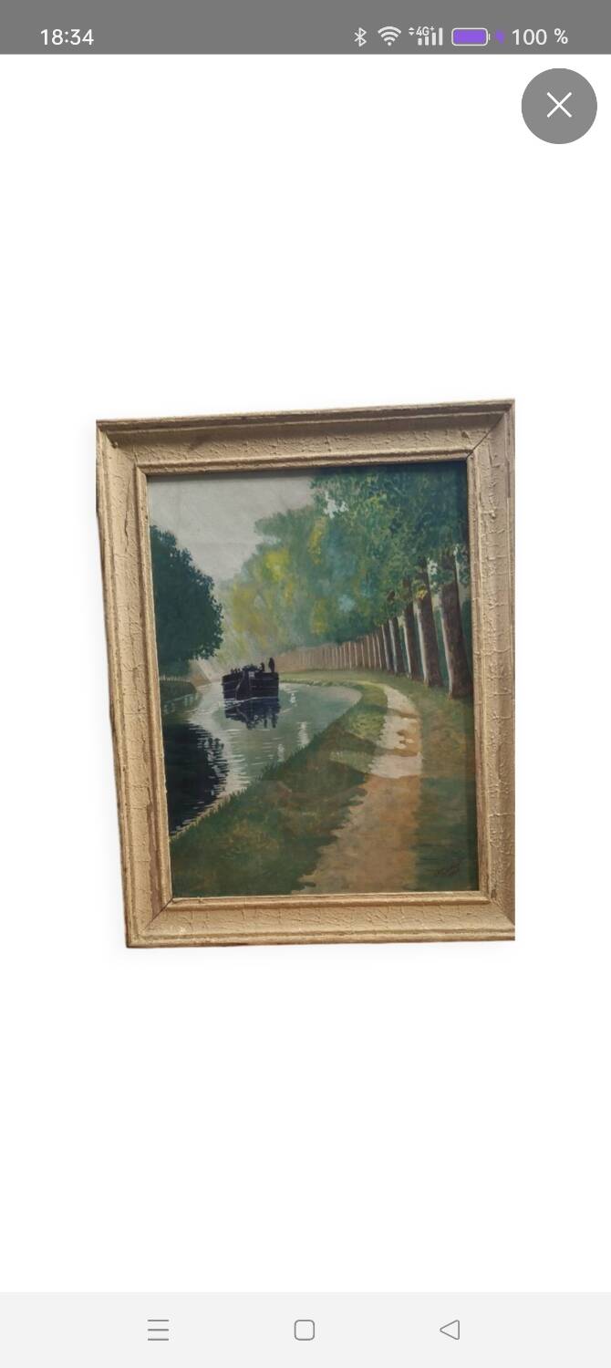oil painting table