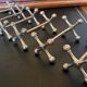 6 Christofle Atomium knife rests